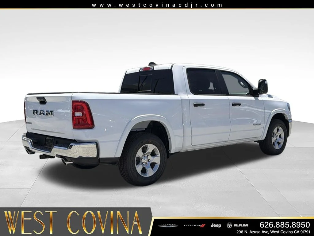 New 2026 Bright White Clear-Coat Exterior Paint RAM Big Horn/Lone Star image 7