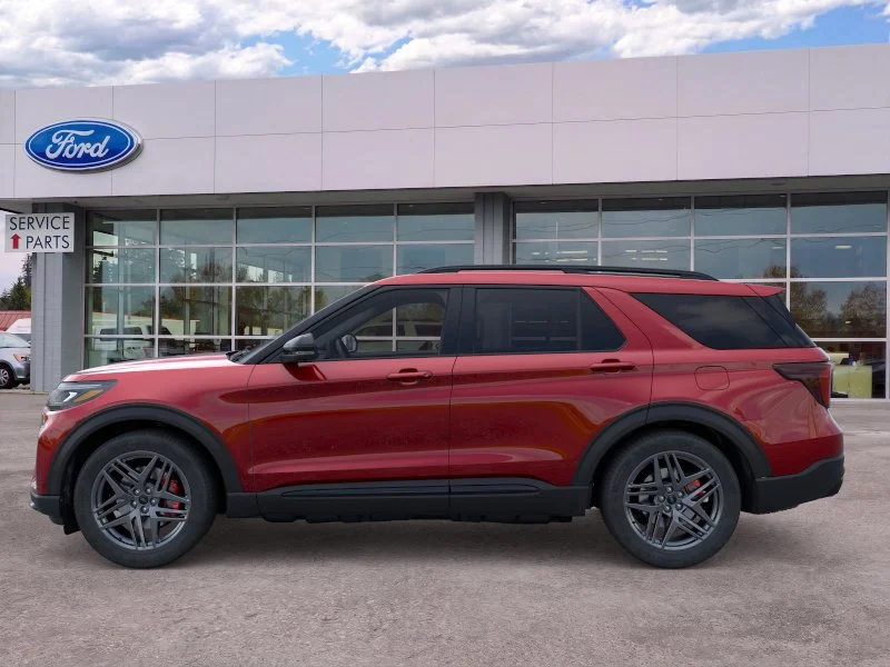 New 2026 Rapid Red Metallic Tinted Clearcoat Ford ST image 3