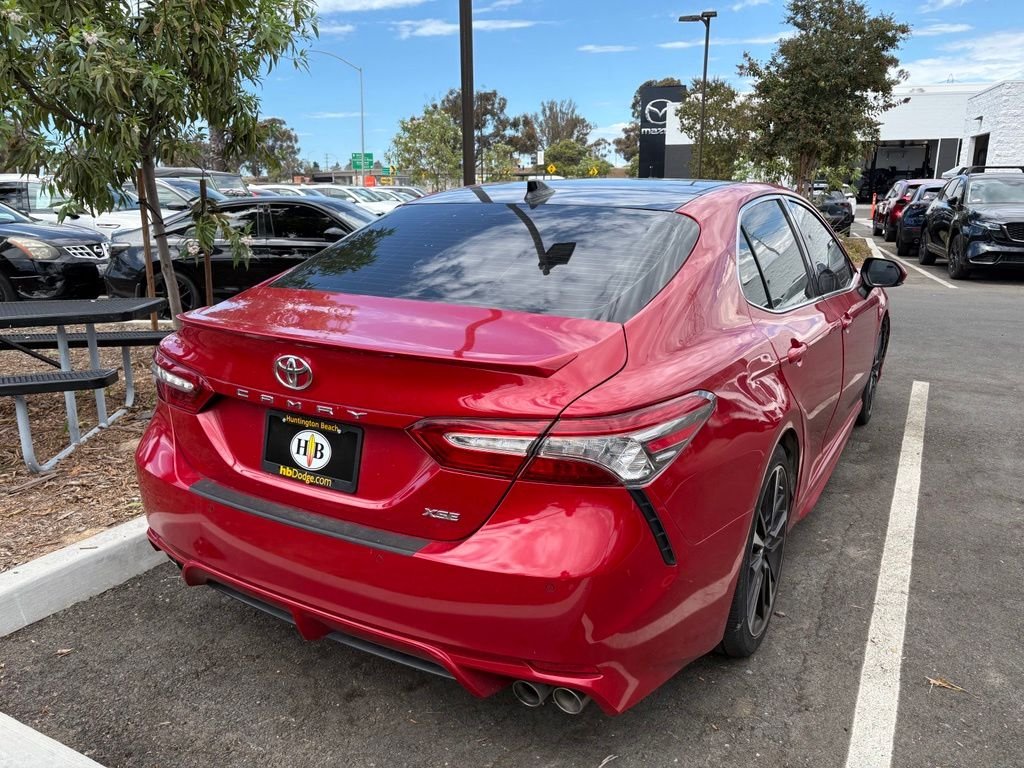 Used 2019 Red Toyota XSE V6 image 6