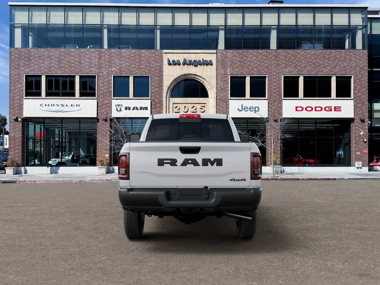 New 2026 Bright White Clear-Coat Exterior Paint RAM Tradesman image 33