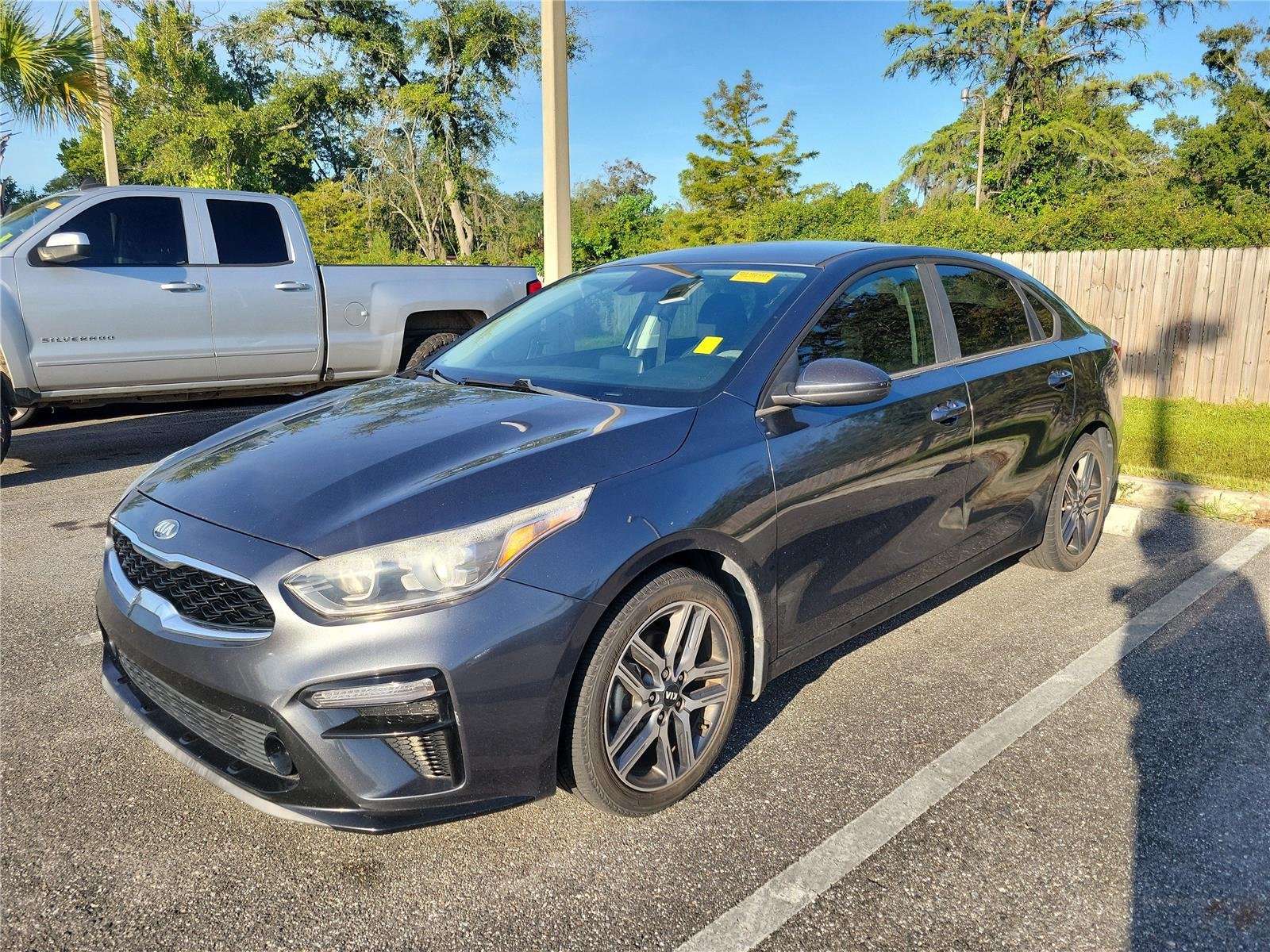 Used 2019 Gravity Gray Kia S image 1