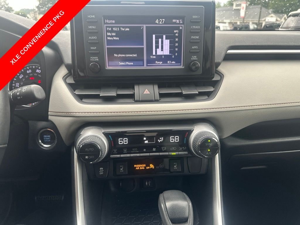 Certified Used 2019 Silver Sky Metallic Toyota XLE image 12