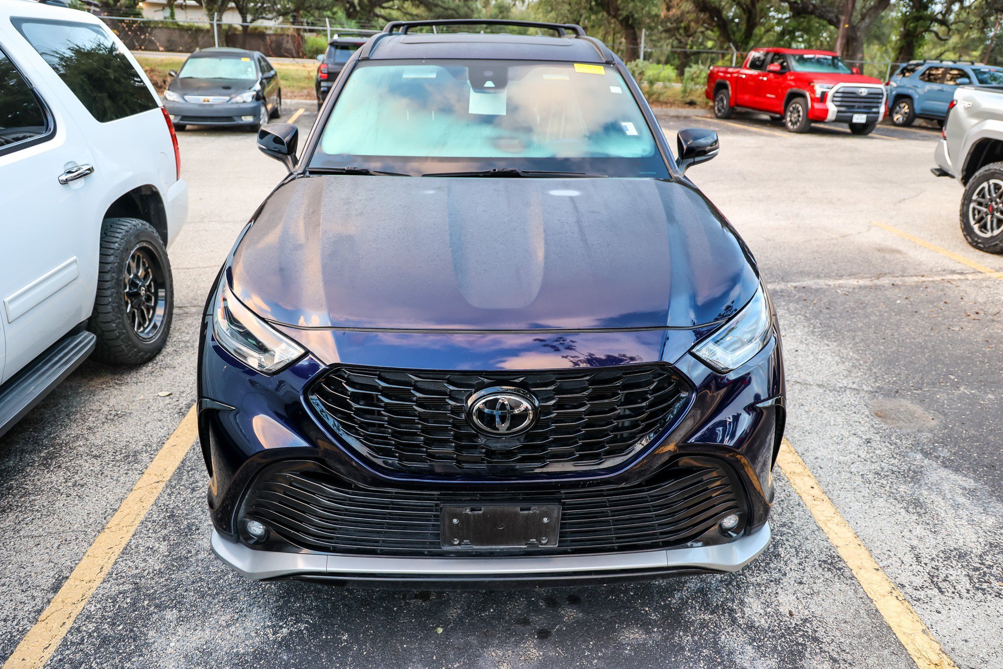 Used 2022 Blue Toyota XSE image 3