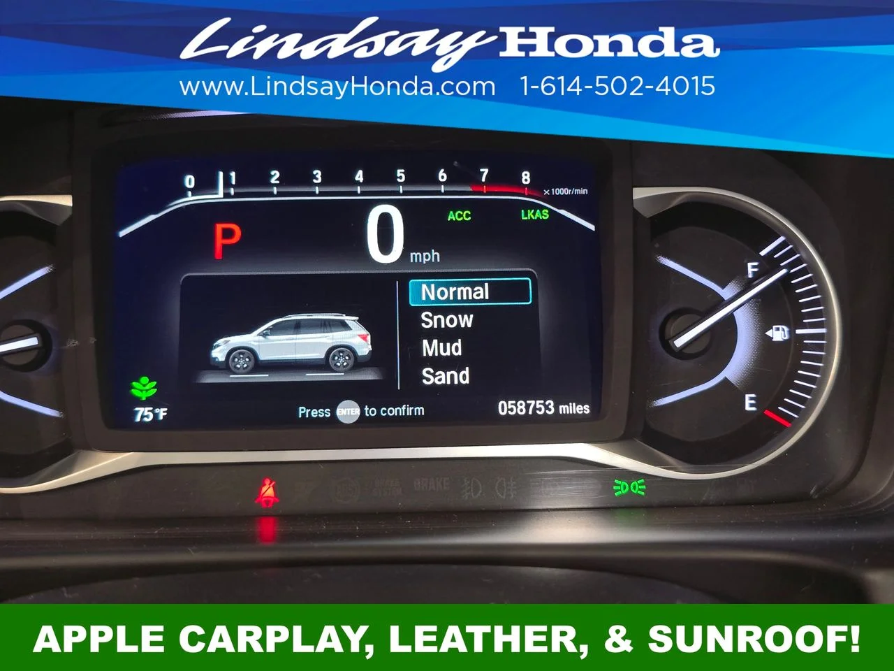 Used 2022 Crystal Black Pearl Honda EX-L image 14