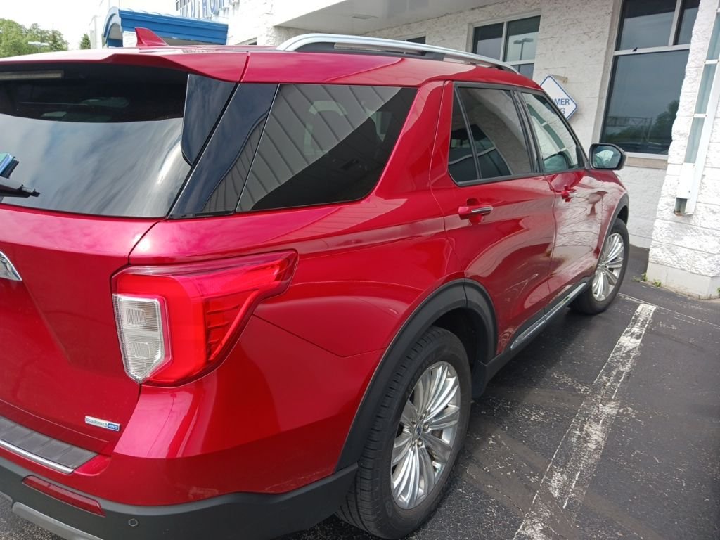 Used 2020 Rapid Red Metallic Tinted Clearcoat Ford Limited image 7