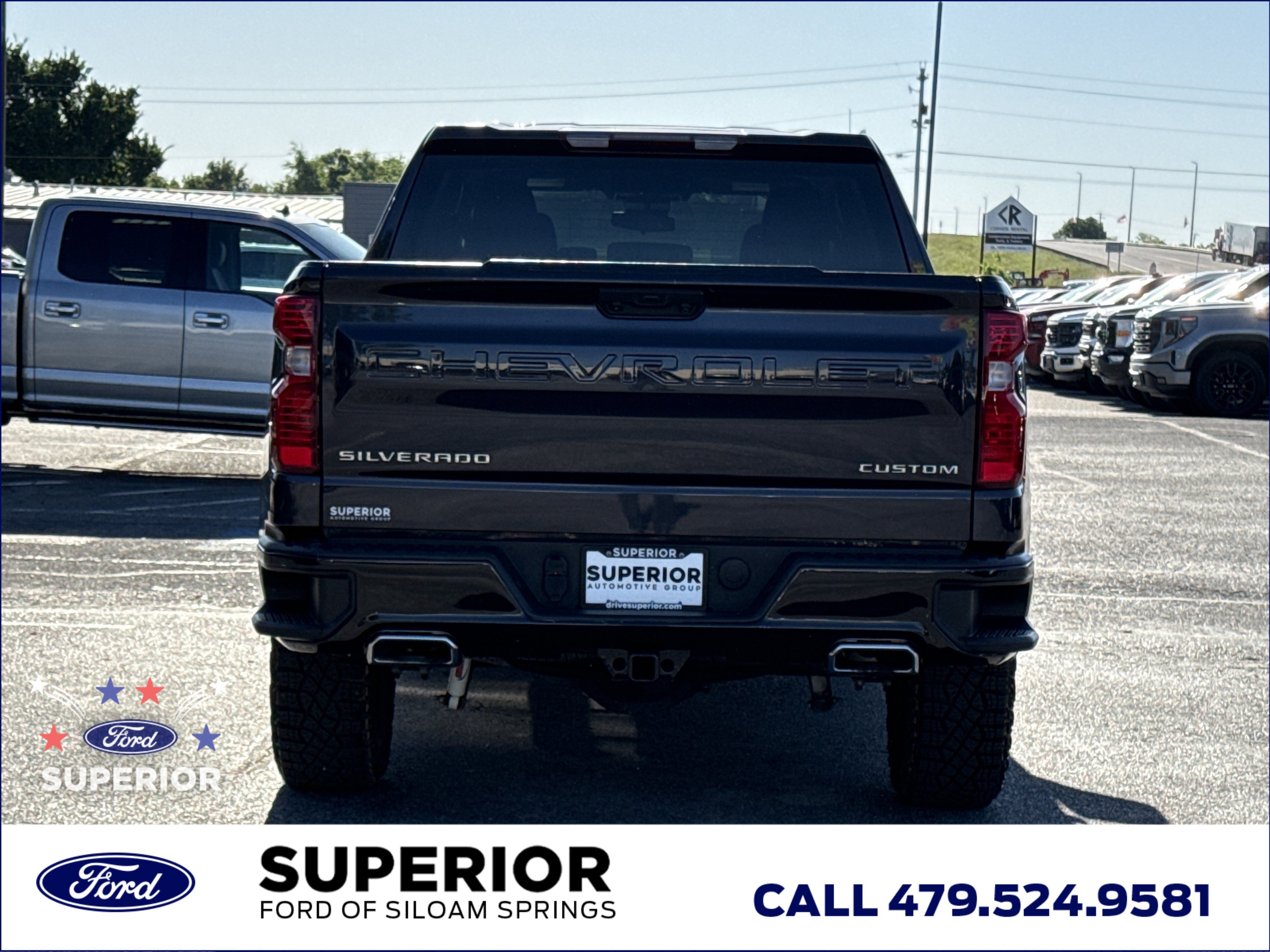 Used 2023 Dark Ash Metallic Chevrolet Custom Trail Boss 4WD image 5