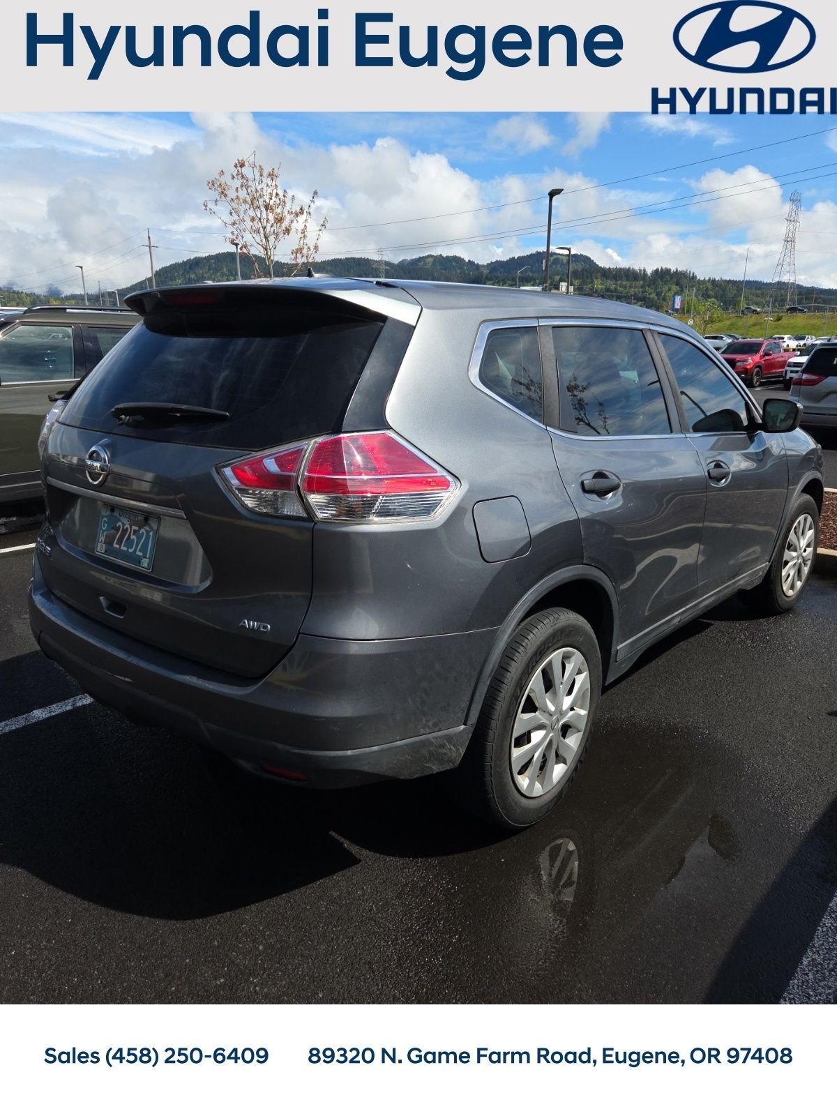 Used 2016 Nissan Rogue S with VIN 5N1AT2MVXGC734971 for sale in Eugene, OR