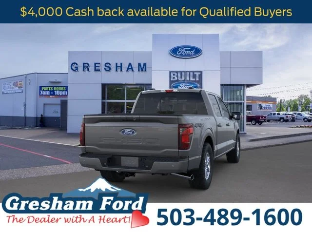New 2026 Carbonized Gray Metallic Ford XLT image 9