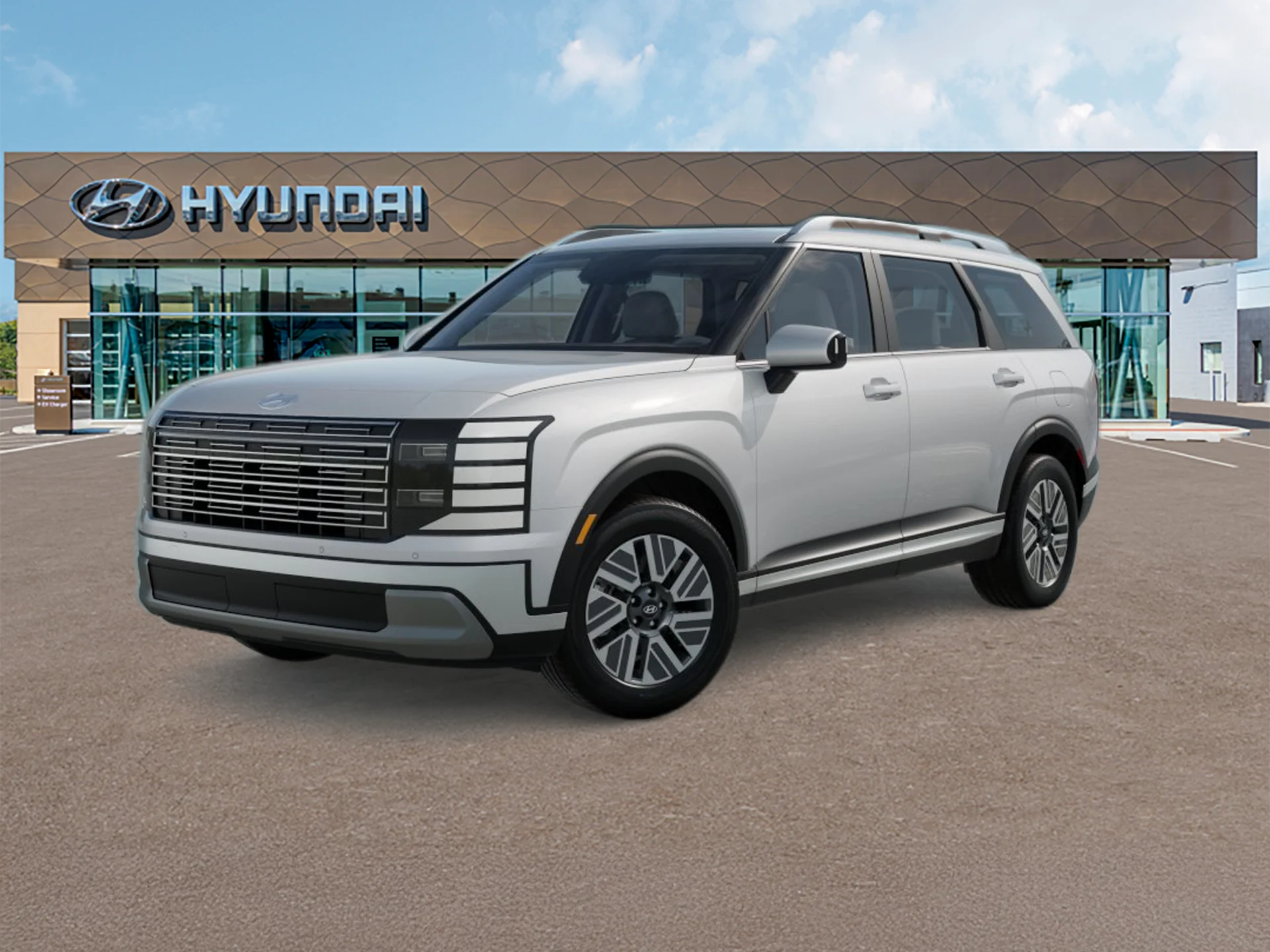 2026 Hyundai Palisade Blue SEL 7 Passenger Hybrid FWD's photo