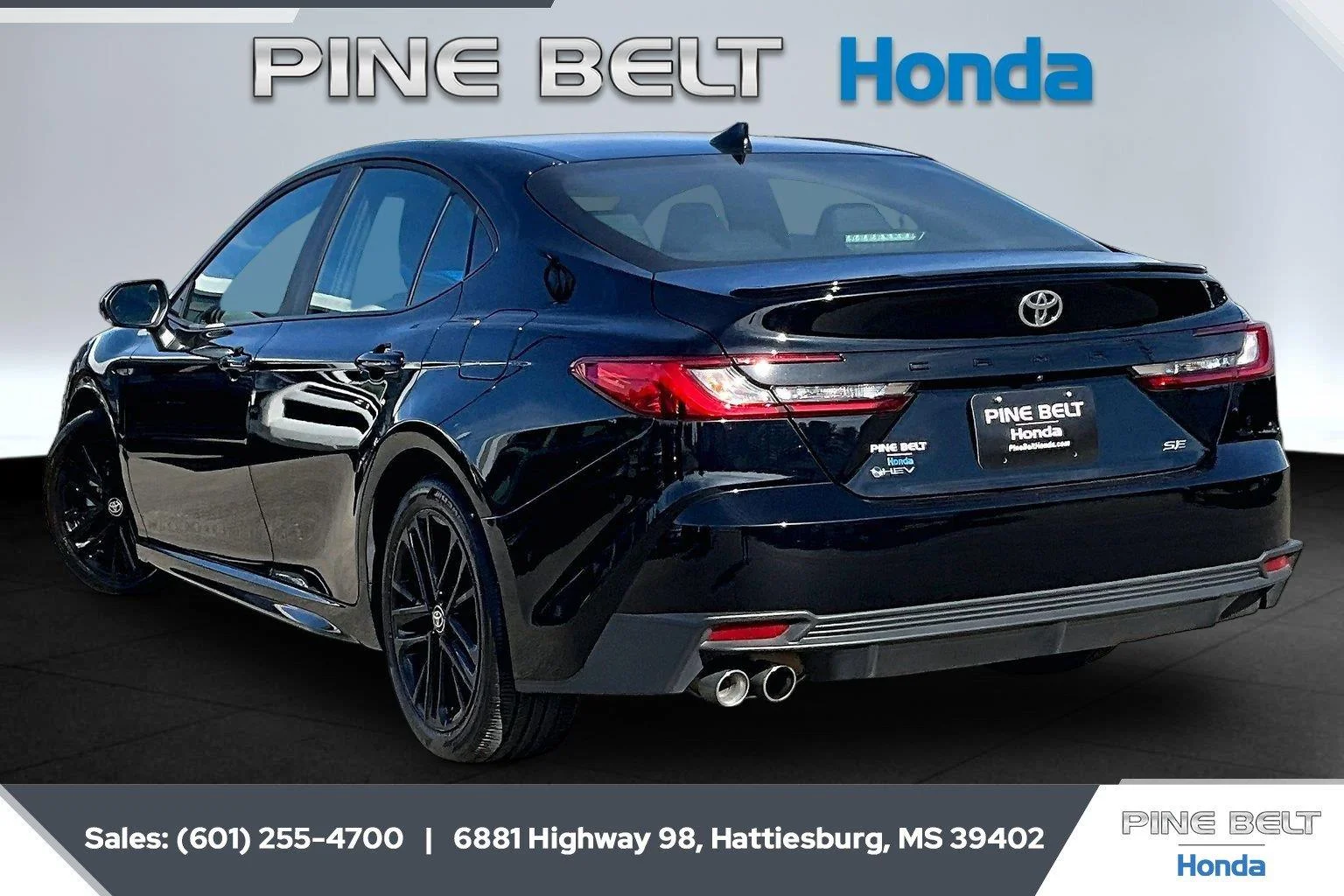 Used 2026 Midnight Black Metallic Toyota LE image 2