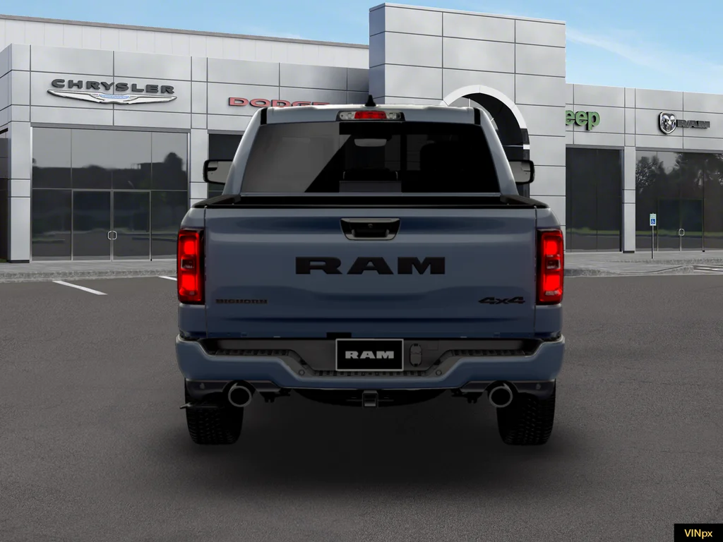 New 2026 Forged Blue Metallic Exterior Paint RAM Big Horn Night Edition image 5