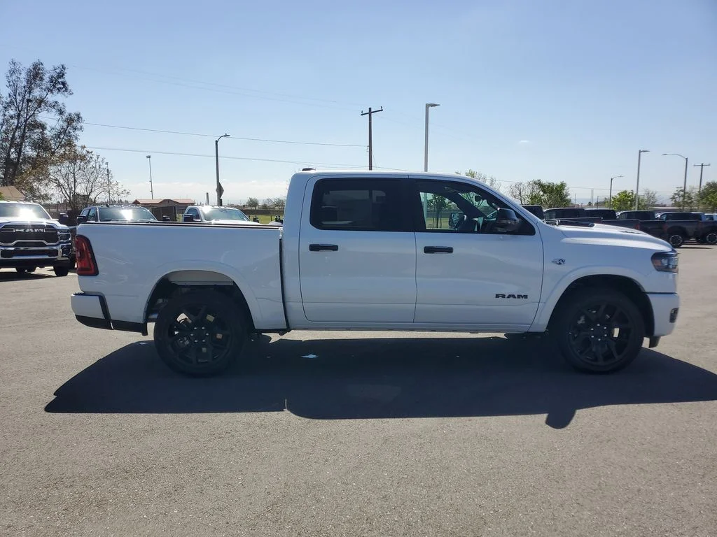 New 2026 Ivory White Tri-Coat Pearl-Coat Exterior Paint RAM Laramie image 7