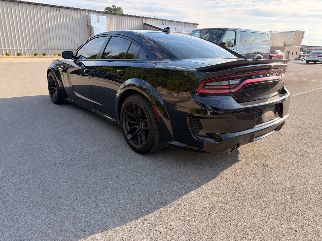 Used 2021 Pitch Black Clearcoat Dodge Scat Pack Widebody image 5