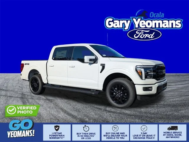 New 2026 White Ford Lariat image 1