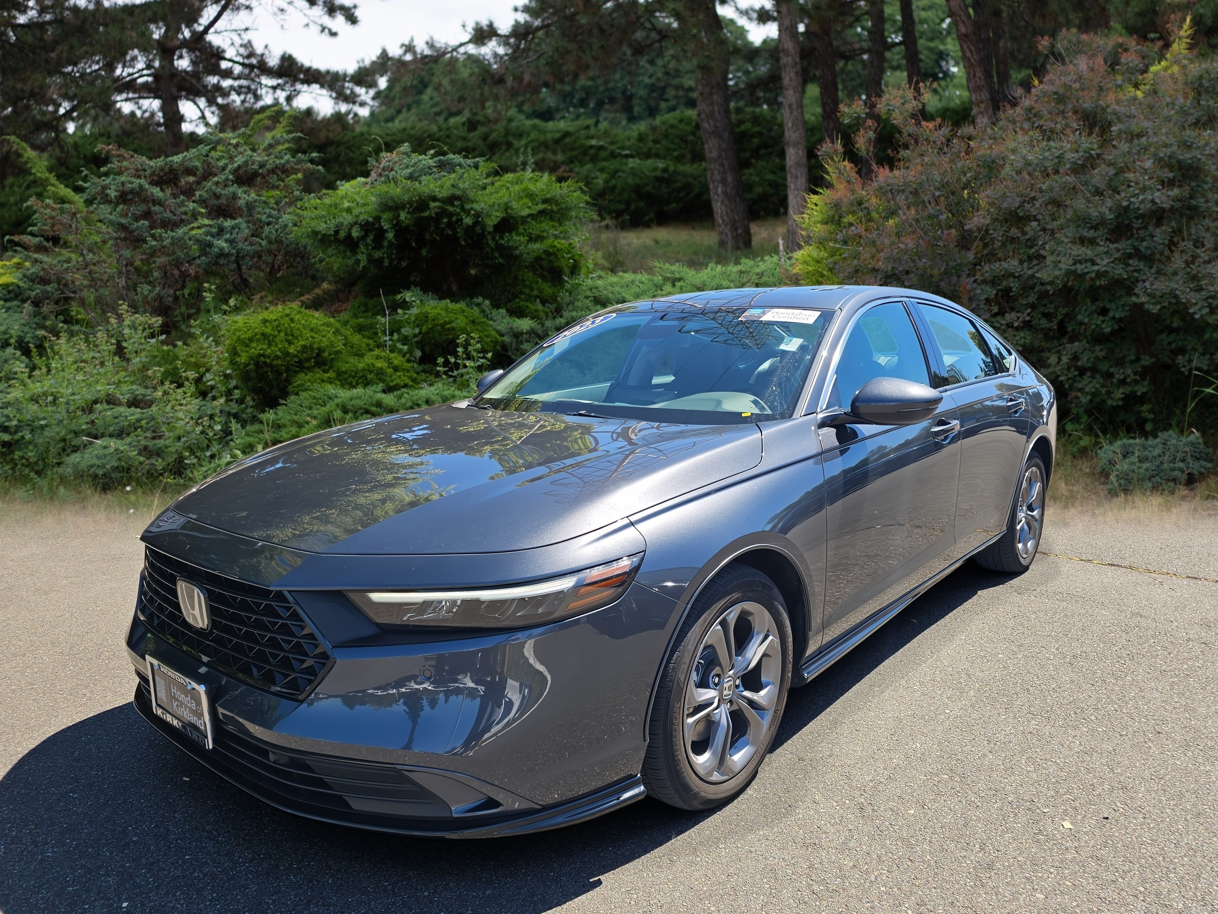 Certified Used 2023 Meteorite Gray Metallic Honda HYBRID EX-L BD image 3