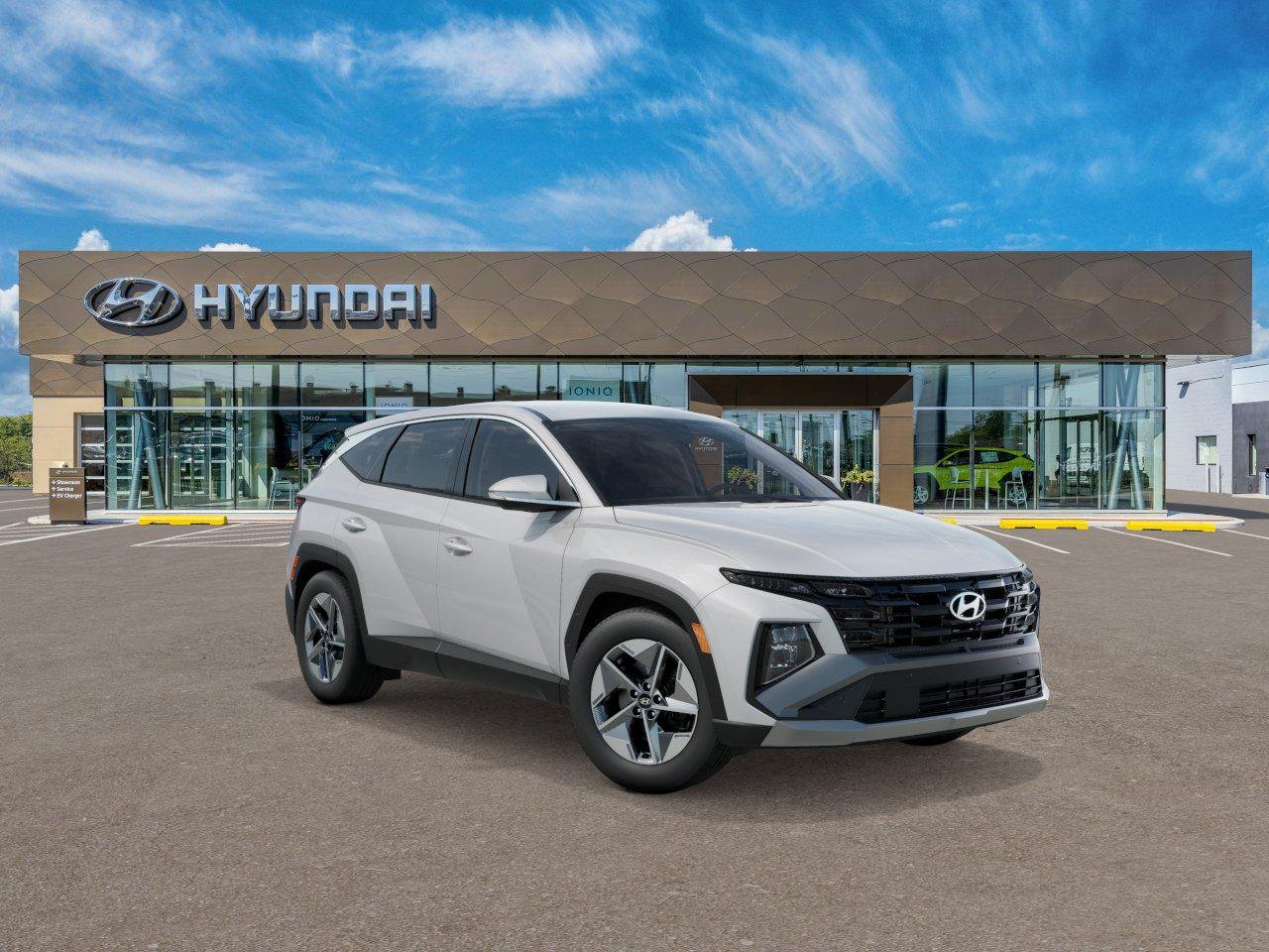 New 2026 Creamy White Pearl Hyundai SEL AWD image 2