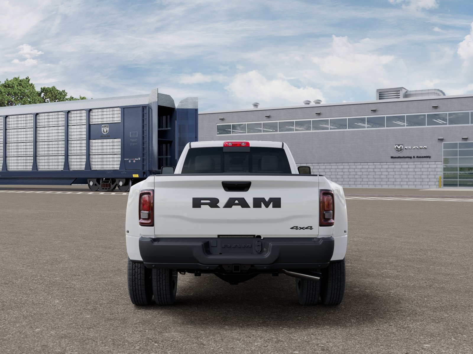 New 2027 Bright White Clear-Coat Exterior Paint RAM Tradesman image 7