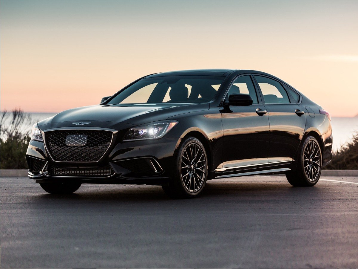 Used 2018 Gray Genesis 3.3T Sport image 1