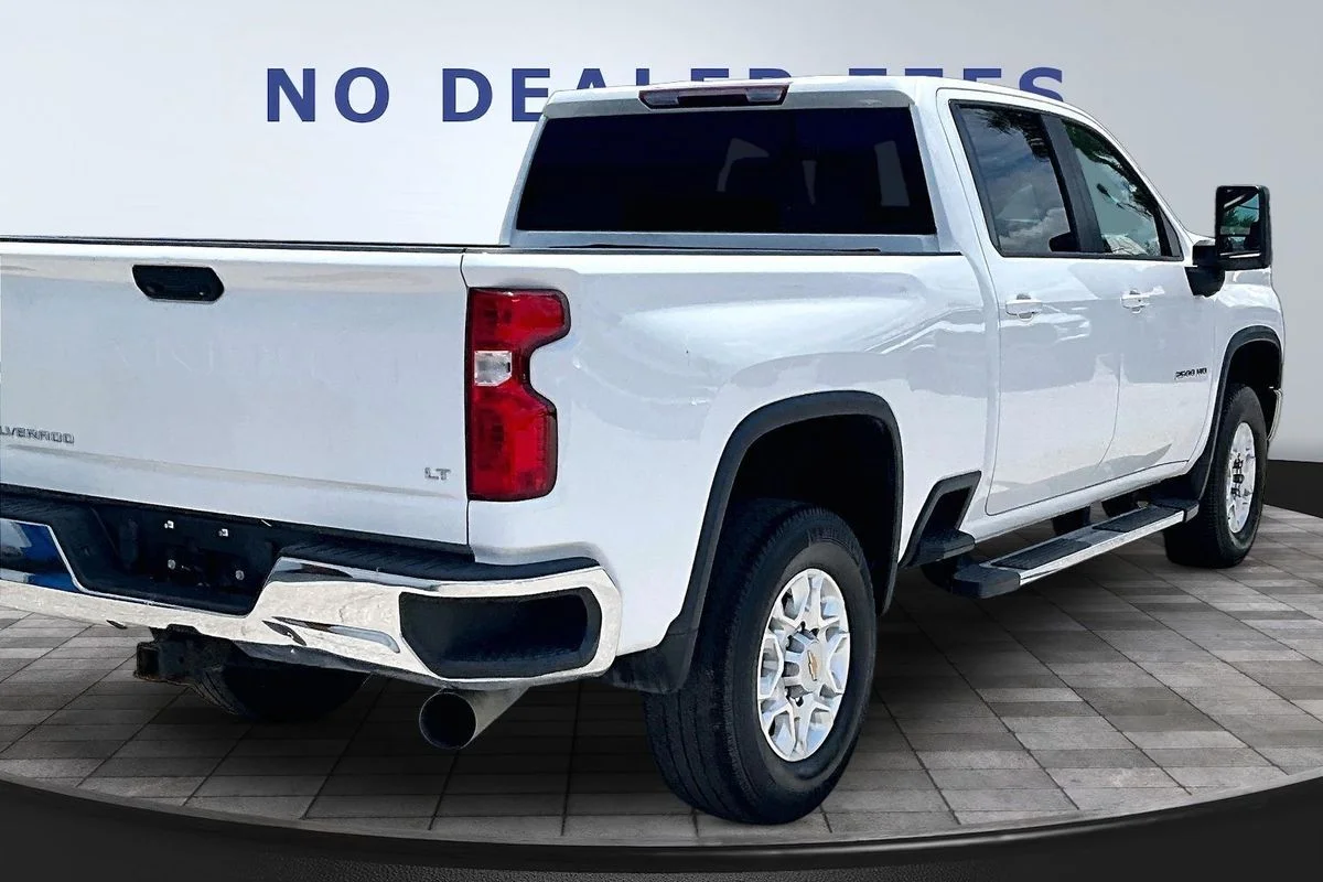Used 2023 White Chevrolet 4WD Crew Cab Standard Bed LT image 6