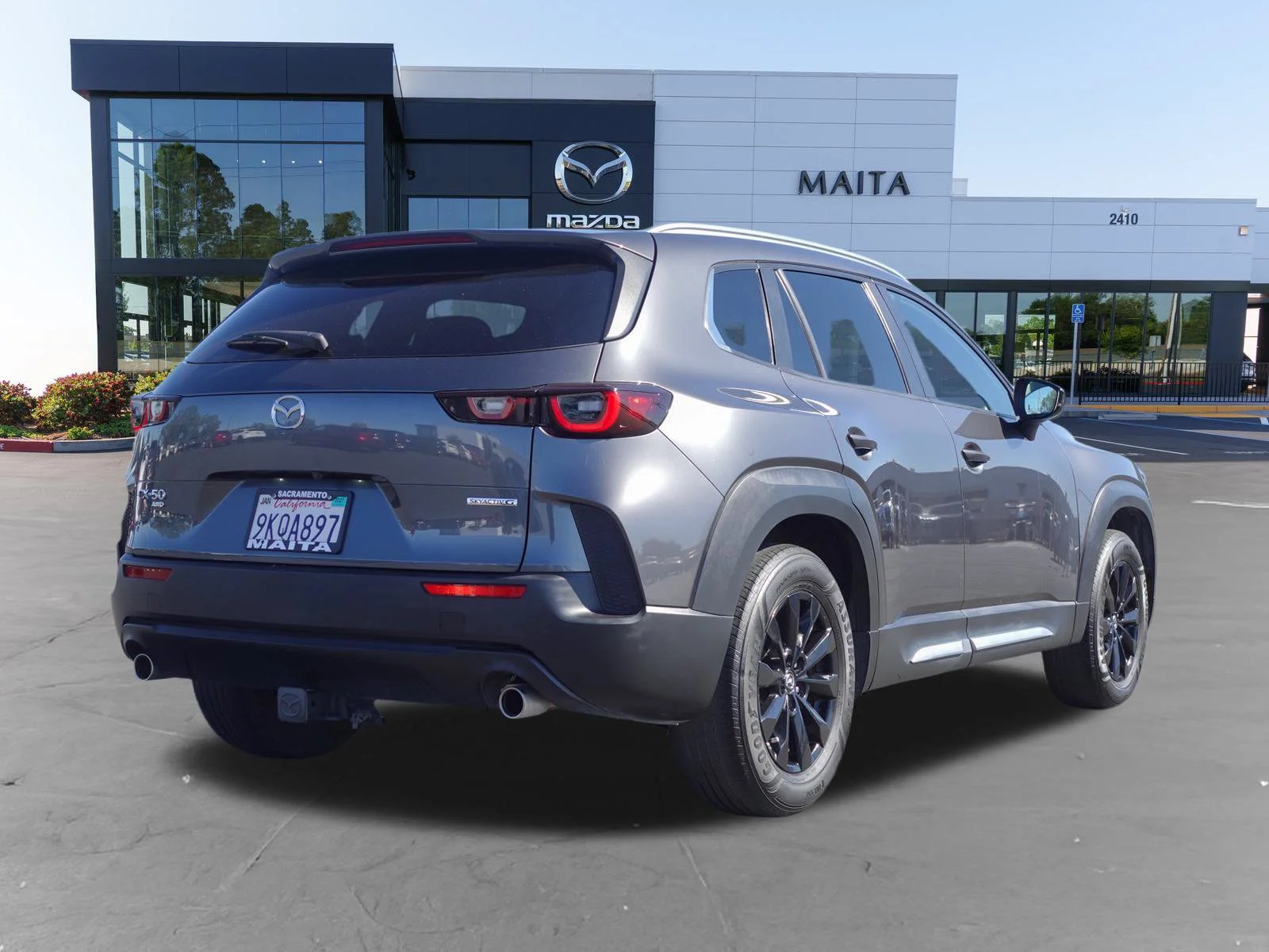 Certified Used 2024 Machine Gray Metallic Mazda 2.5 S Preferred Package image 4