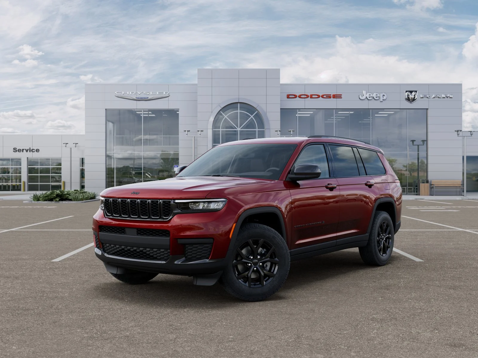 New 2025 Velvet Red Pearl-Coat Exterior Paint Jeep Altitude image 25
