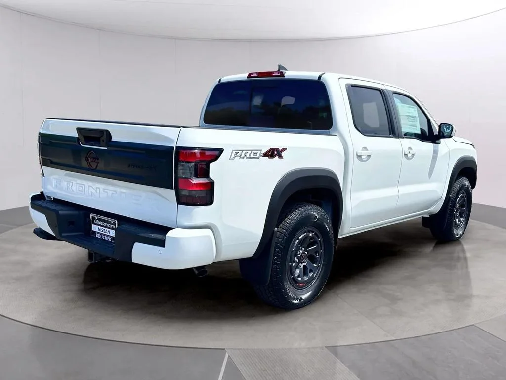 New 2026 Glacier White Nissan Crew Cab PRO-4X® image 3