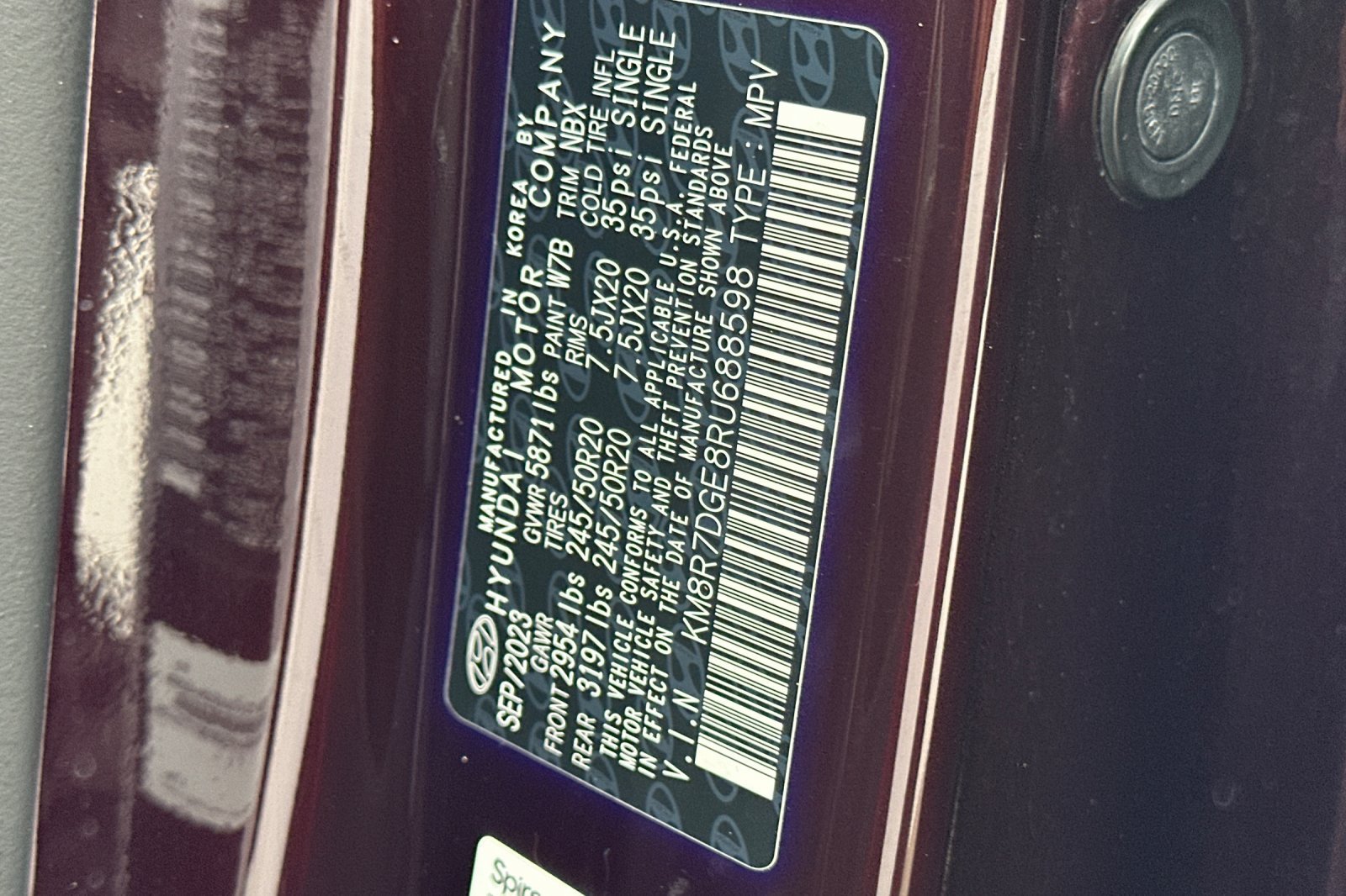 Used 2024 Red Hyundai Calligraphy image 34