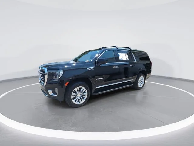 Used 2021 Black GMC SLT image 4