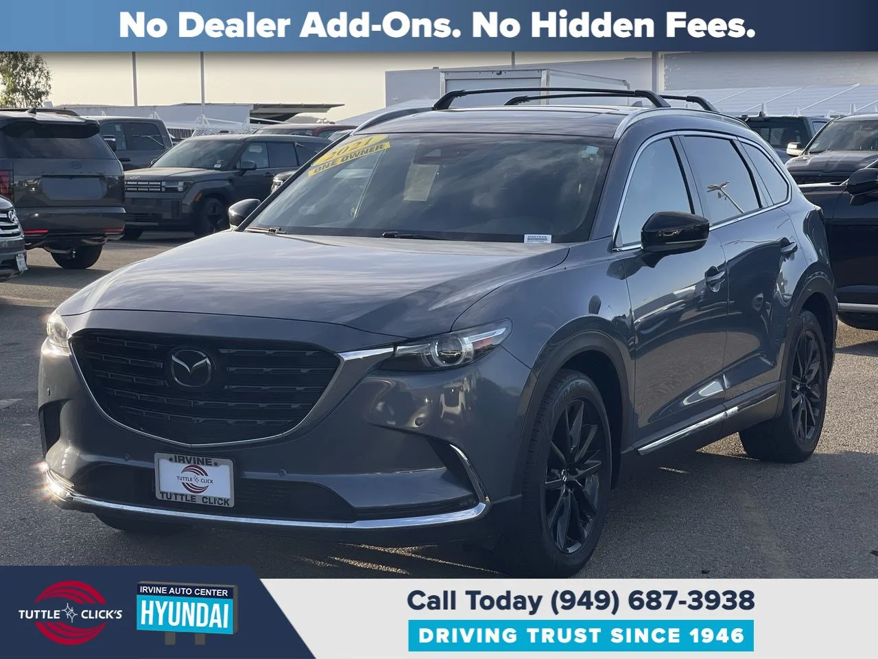 Used 2021 POLYMETAL GRAY MAZDA CARBON EDITION image 12