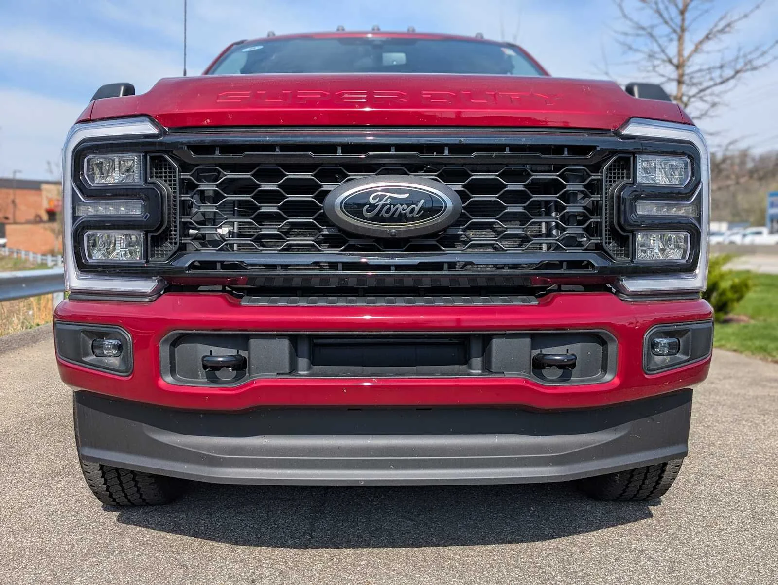 New 2026 Ruby Red Metallic Tinted Clearcoat Ford F-250® XLT image 2
