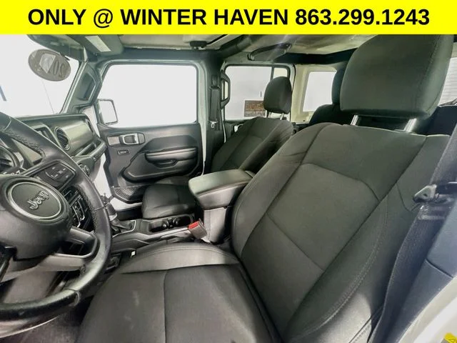 Used 2021 White Jeep Unlimited Willys image 19