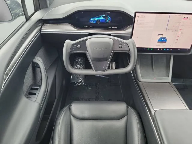 Used 2022 Gray Tesla Plaid image 16