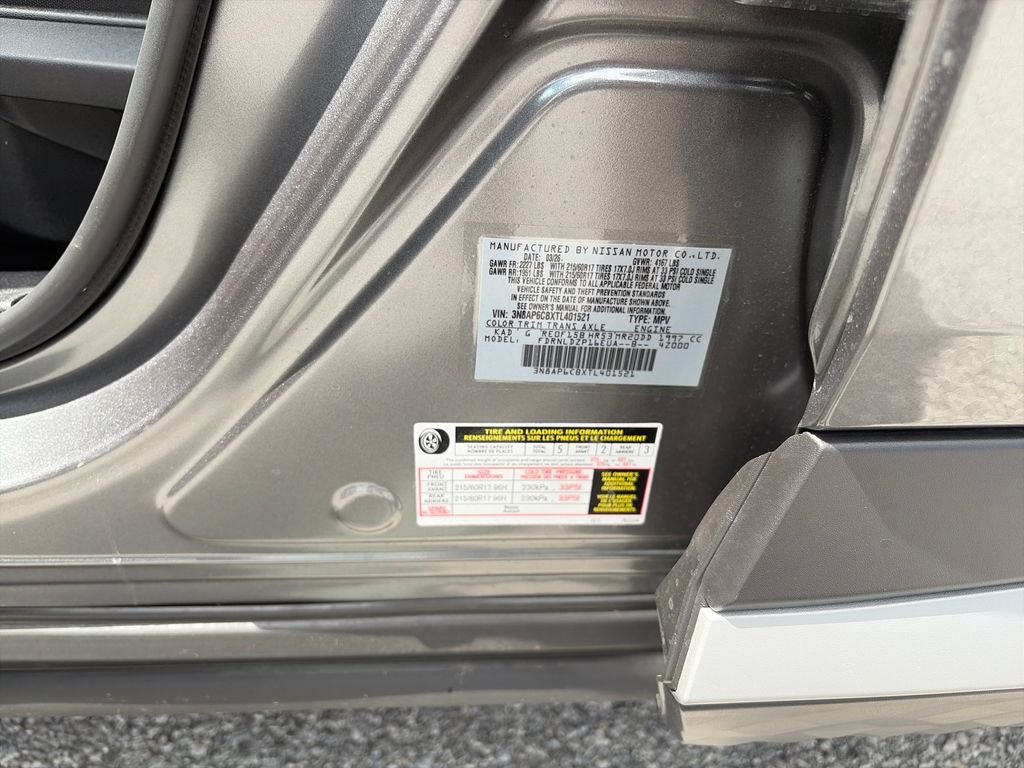 New 2026 Gray Nissan SV image 29