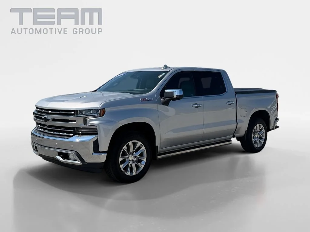 Used 2021 SILVER ICE METALLIC Chevrolet LTZ image 3