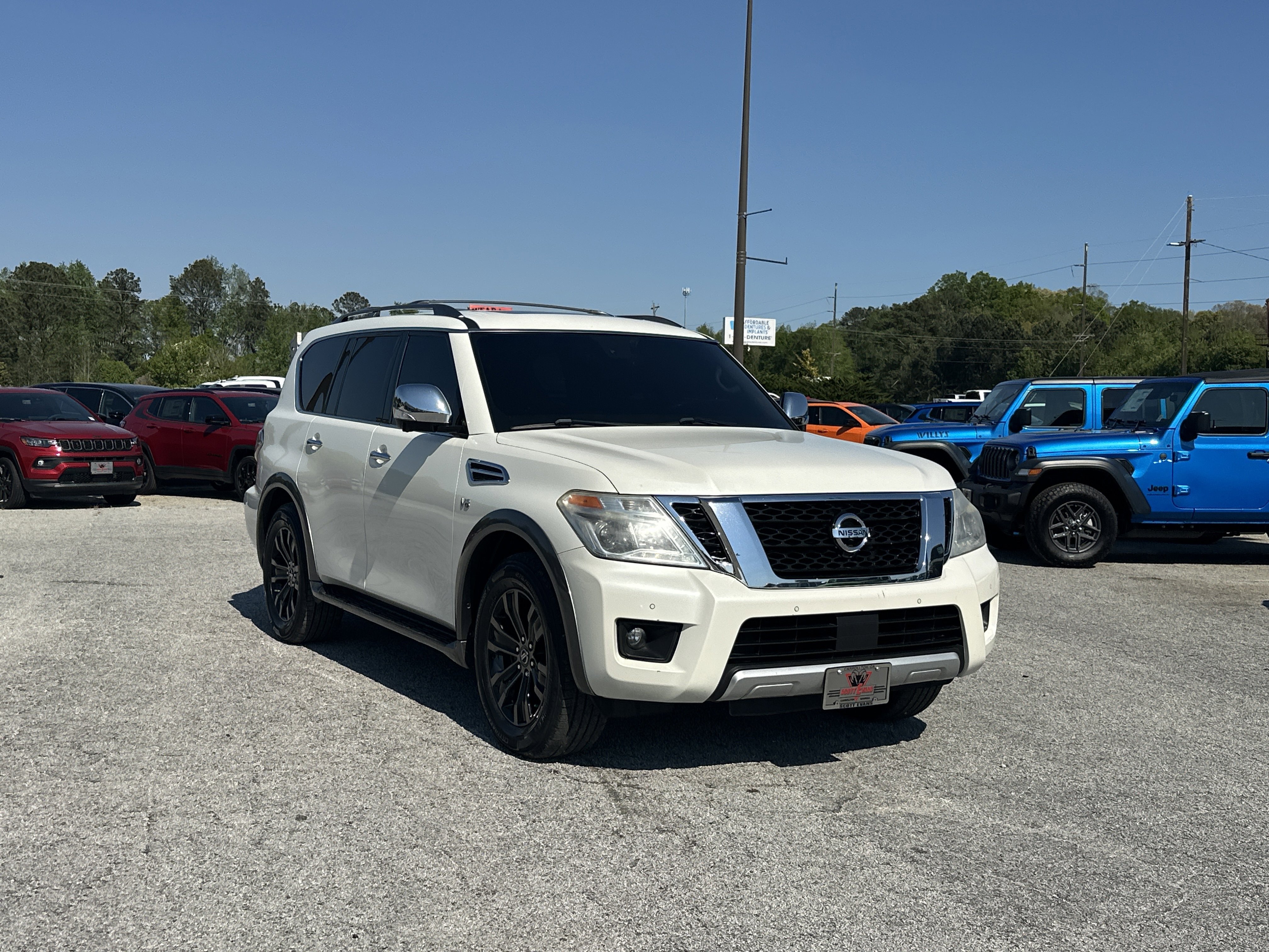 Used 2017 Nissan Armada Platinum with VIN JN8AY2NE7H9707055 for sale in Carrollton, GA