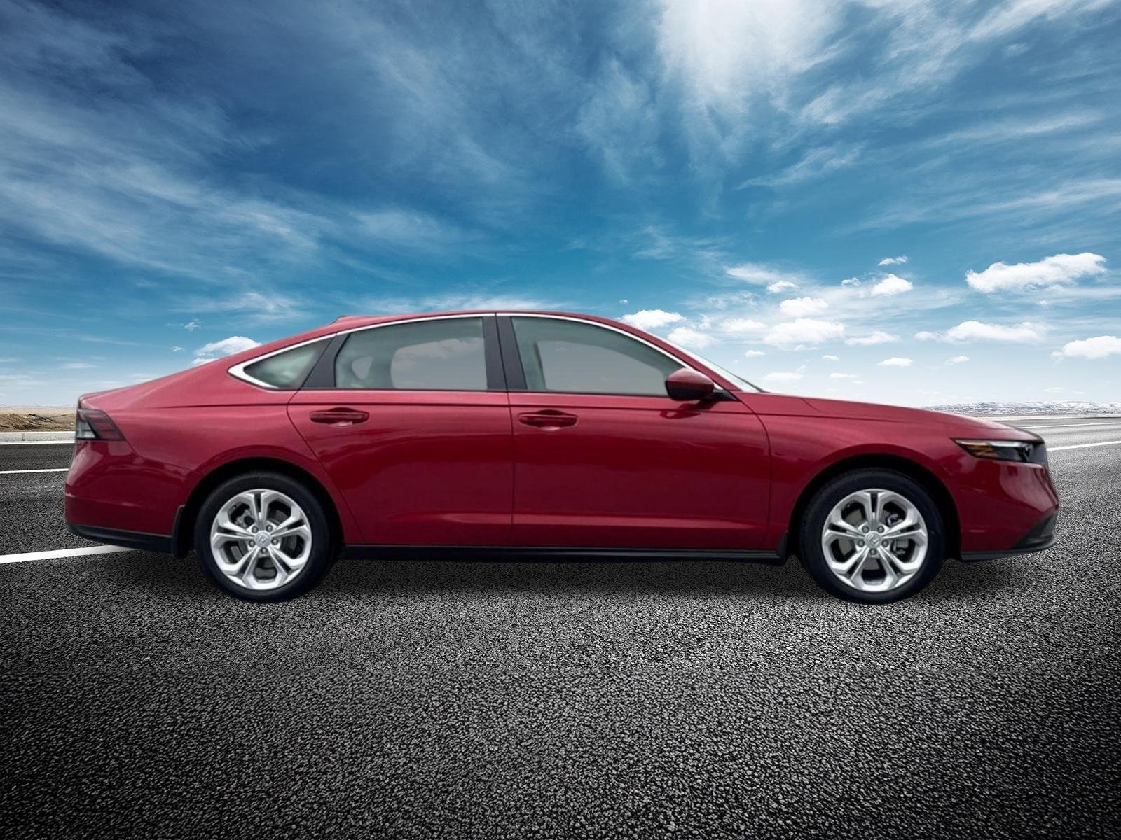 New 2026 Radiant Red Metallic Honda LX image 2