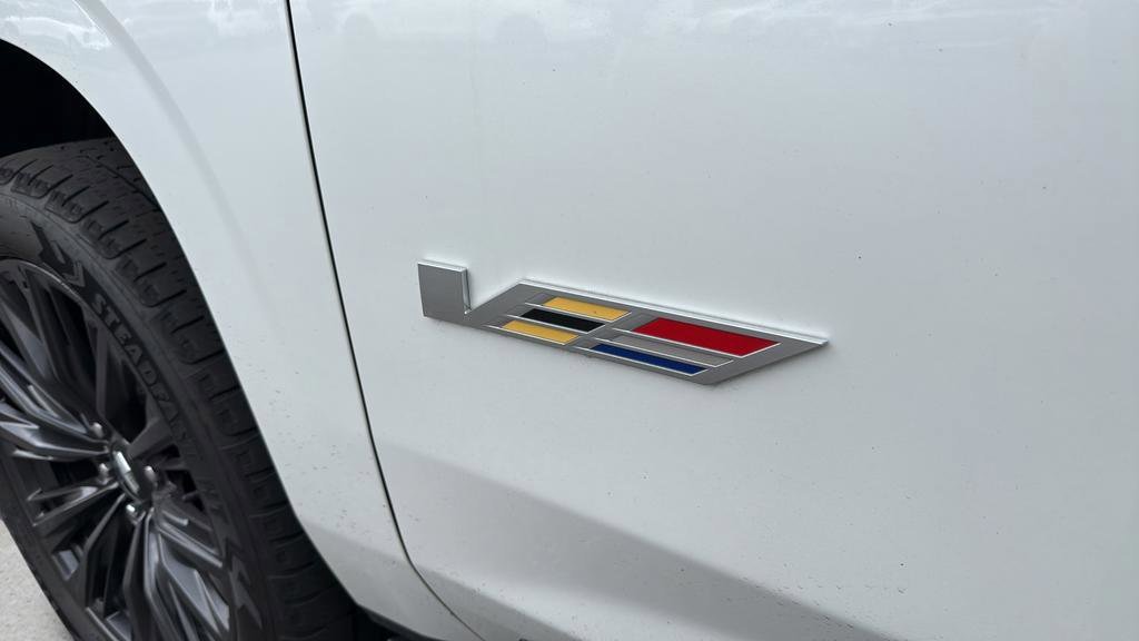 Certified Used 2023 Crystal White Tricoat Cadillac Escalade-V image 10