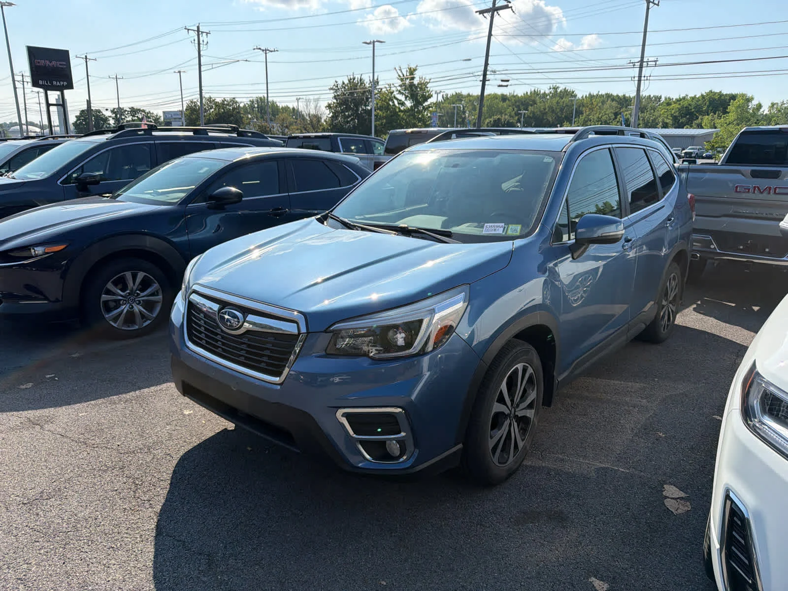 Used 2021 Horizon Blue Pearl Subaru Limited image 10