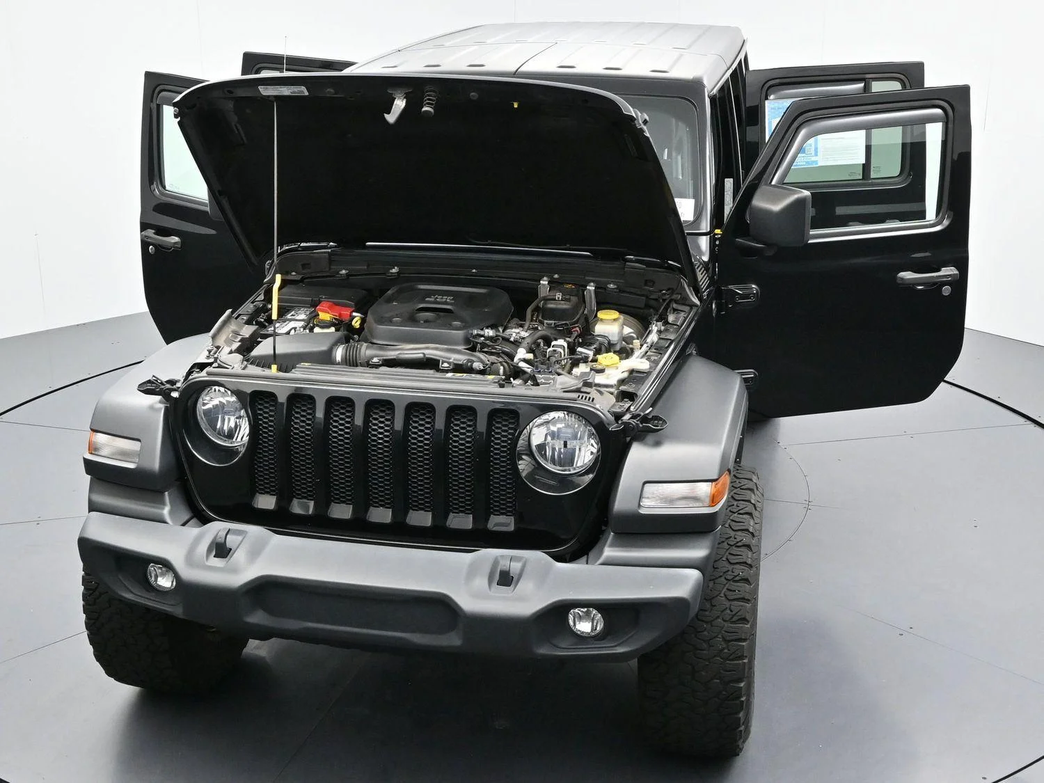 Used 2022 Black Clearcoat Jeep Unlimited Sport S image 34
