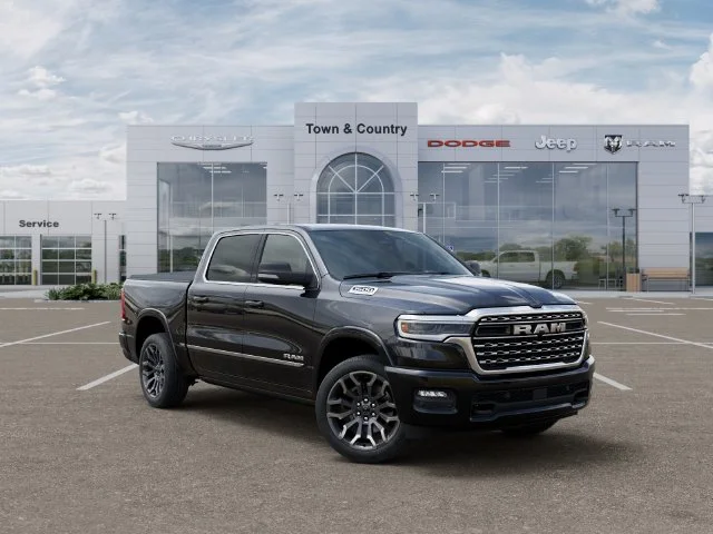 New 2027 Diamond Black Crystal Pearl-Coat Exterior Paint RAM Limited image 5