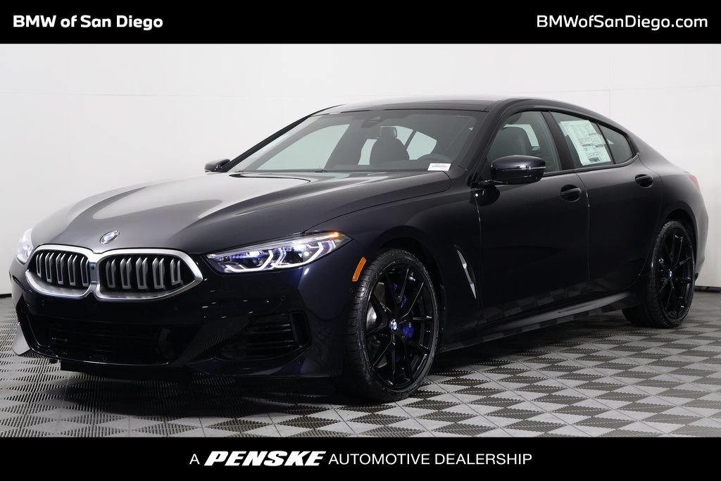 New 2026 Carbon Black Metallic BMW 840i Gran Coupe image 1