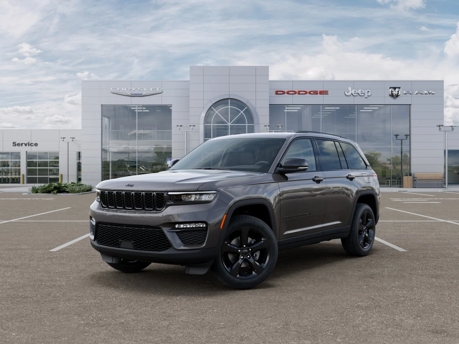 New 2025 Baltic Gray Metallic Clear-Coat Exterior Paint Jeep Limited image 28