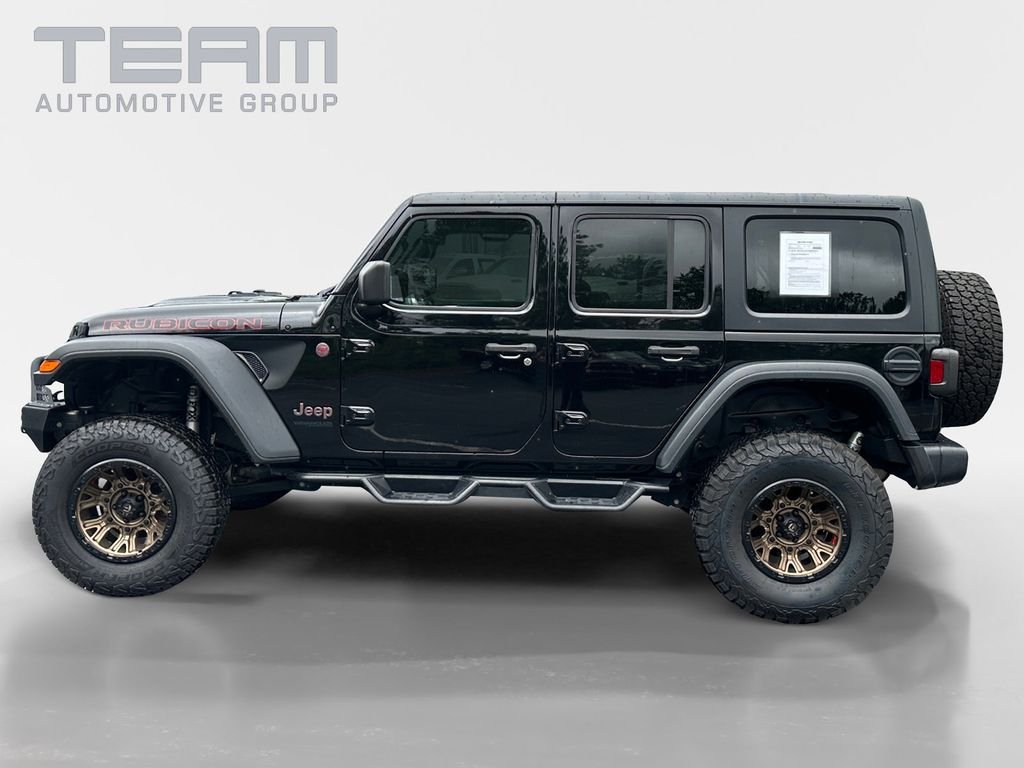 Used 2021 Black Jeep Unlimited Rubicon image 4