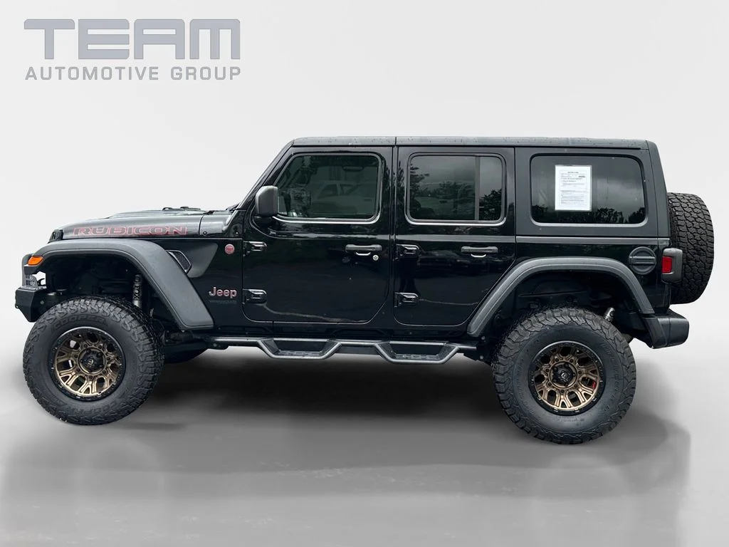 Used 2021 Black Jeep Unlimited Rubicon image 4