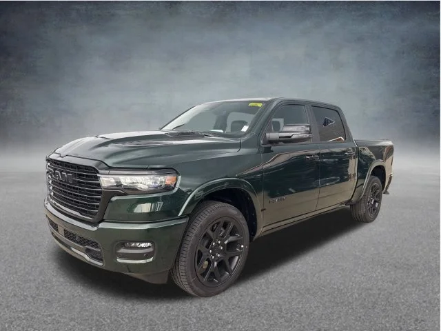 New 2026 Serrano-Green Metallic Exterior Paint RAM Laramie image 7