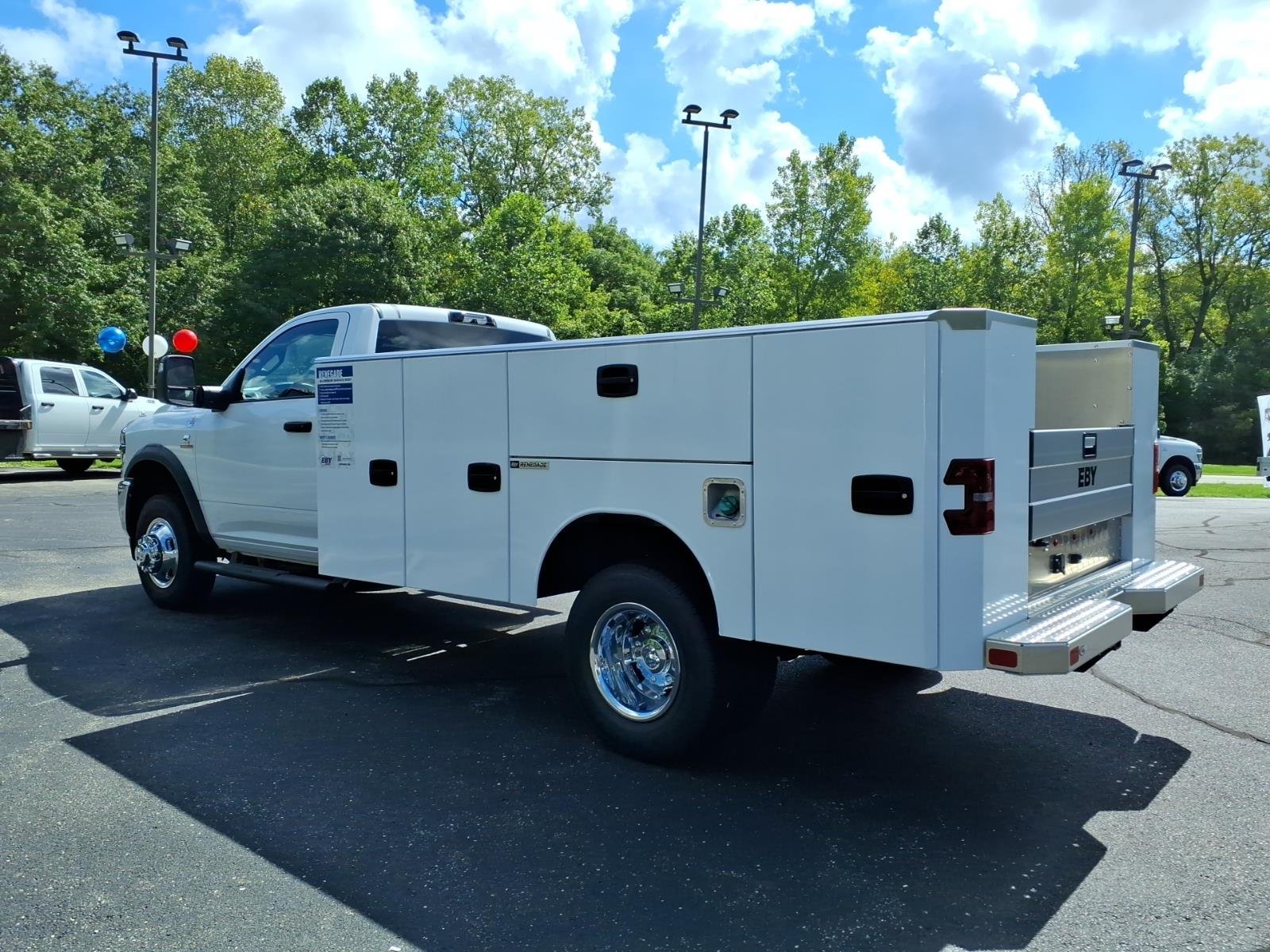 New 2026 Bright White Clear-Coat Exterior Paint RAM Tradesman/Big Horn image 5