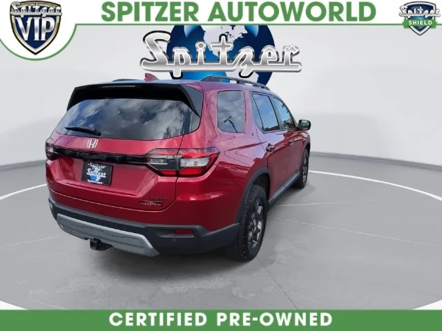 Certified Used 2025 Radiant Red Metallic II Honda TrailSport image 13
