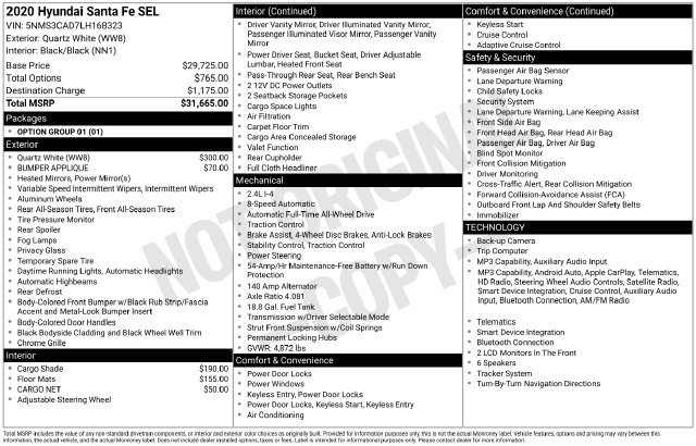 Used 2020 Gray Hyundai SEL image 26