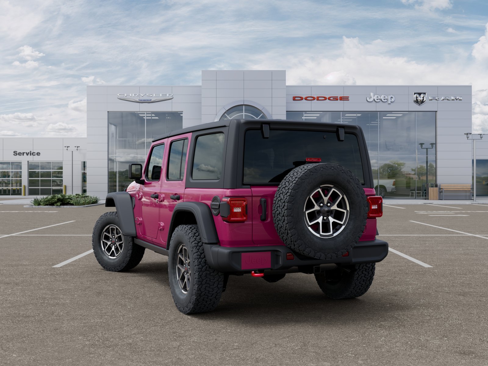 New 2026 Tuscadero Pearlcoat Jeep Rubicon image 3