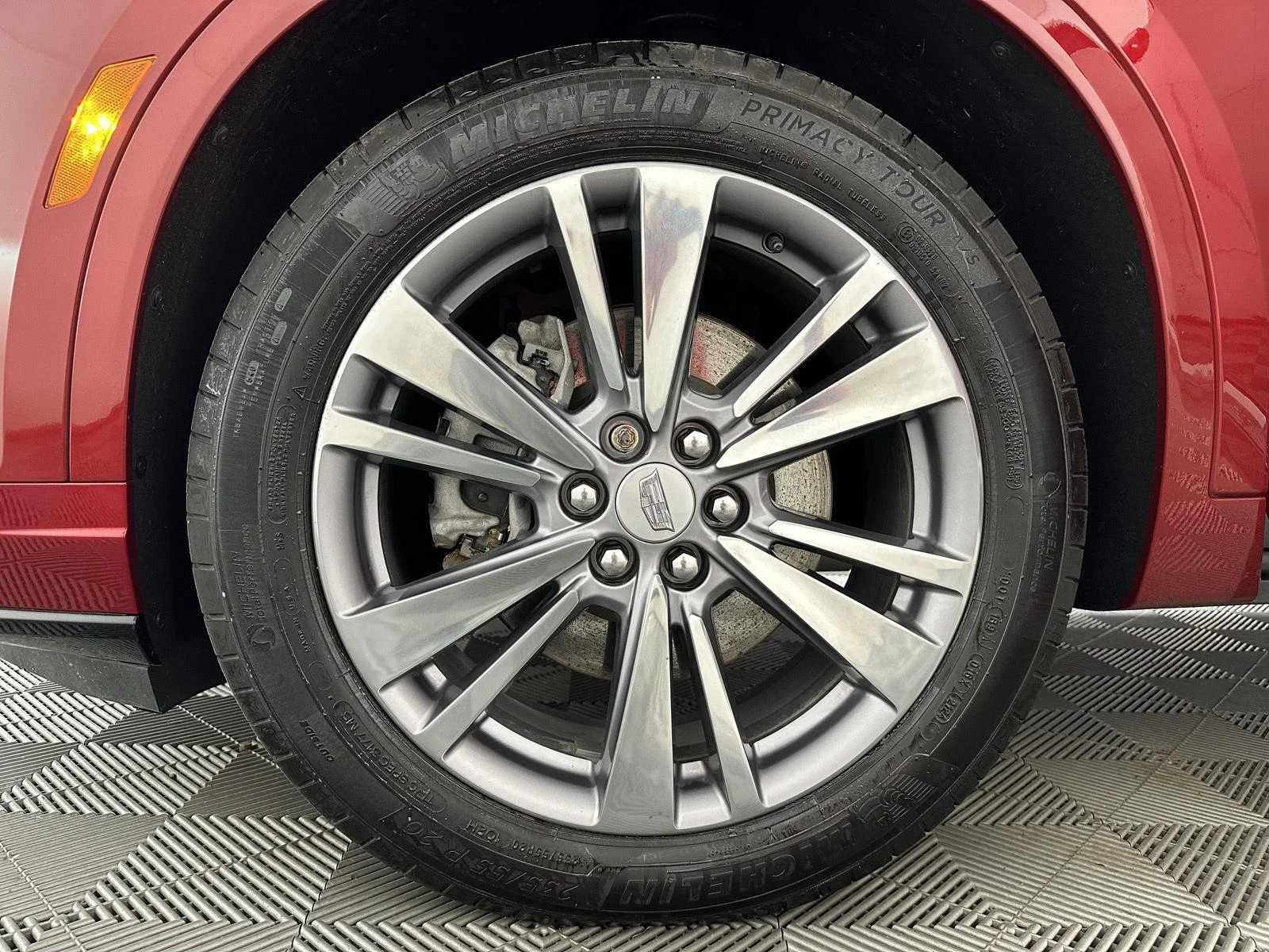 Used 2024 Radiant Red Tintcoat Cadillac AWD Premium Luxury image 21